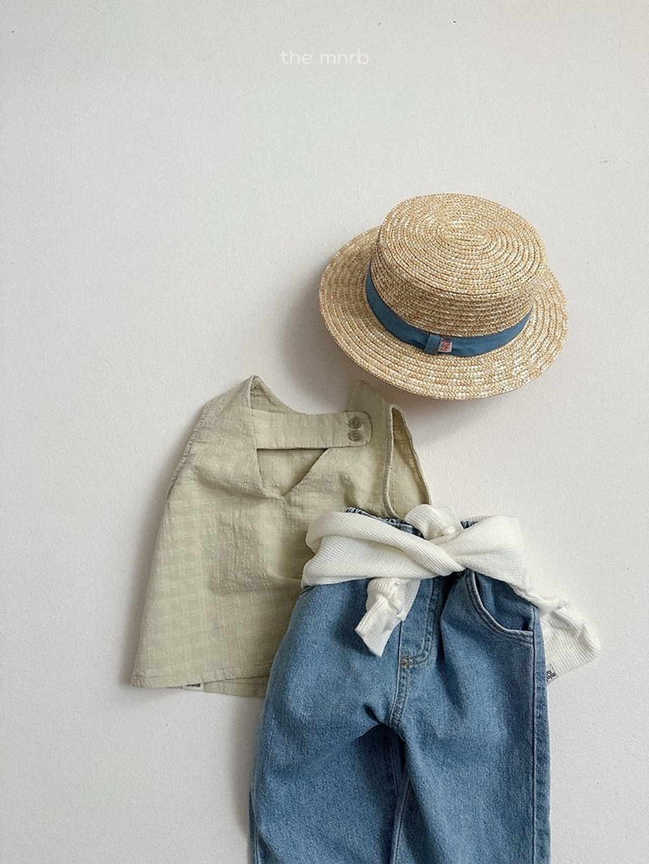 [the mnrb] Waffle Long Sleeve T-shirt / [미니로브] 와플긴팔티