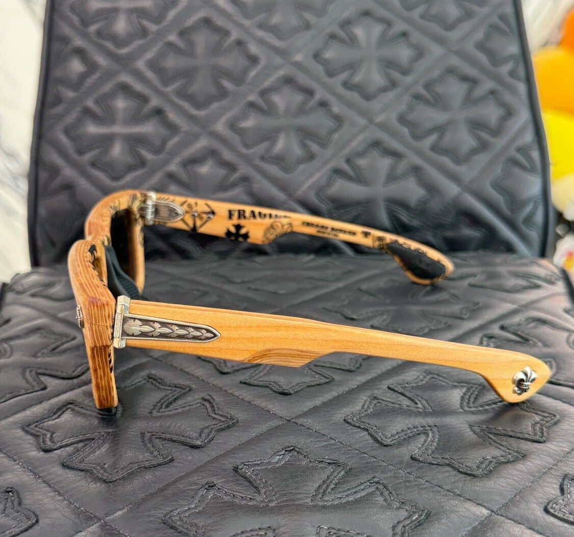 CHROME HEARTS クロムハーツ LILITH Stencil Wood Sunglasses