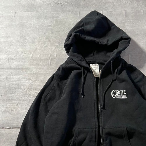 COOTIE / logo zip hoodie size L