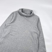Crocodile クロコダイル タートルネック スウェット トレーナー LL /グレー レディース