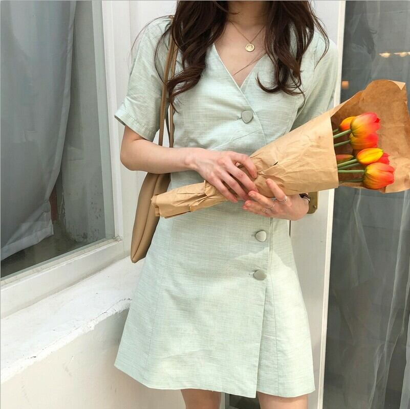 春新作 ワンピース 春ワンピース 夏ワンピース ミニワンピース ワンピースミニ丈 ミニ丈ワンピース リゾートワンピース Vネック ペパーミントグリーン S M Viento 春新作 ワンピース 春ワンピース 夏ワンピース ミニワンピース ワンピースミニ丈 ミニ丈ワンピース リゾートワンピース Vネック ペパーミントグリーン S M Viento