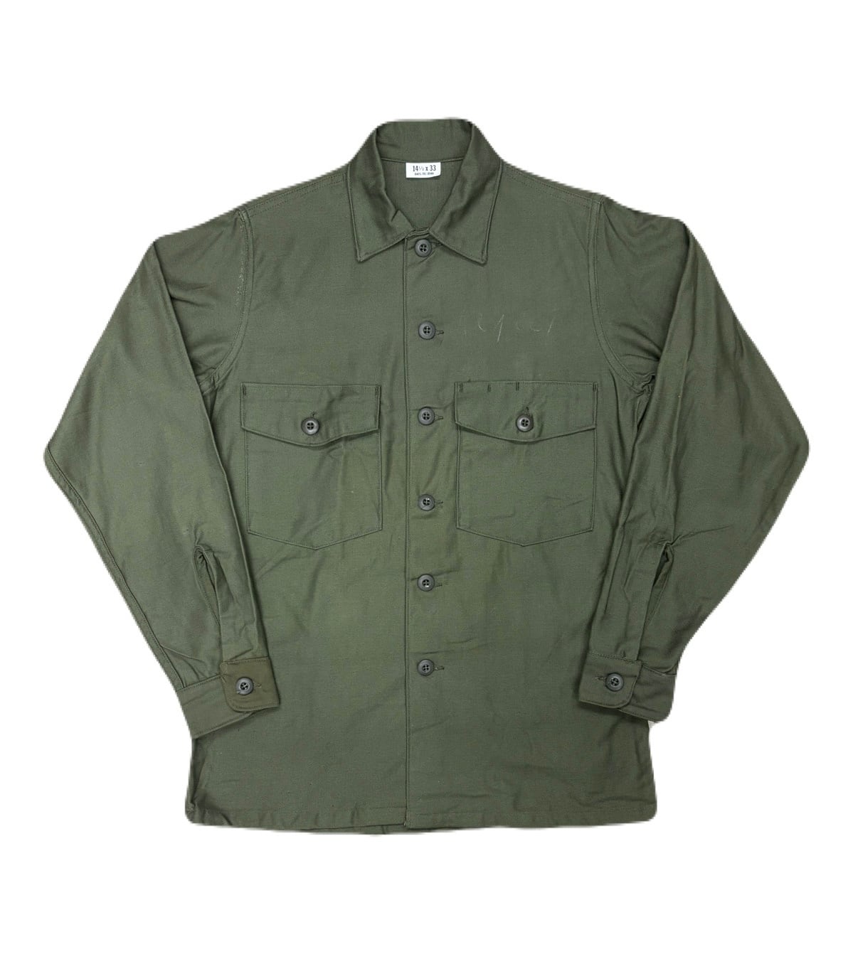 “Deadstock” US Military Cotton Utility Shirts OG-107
