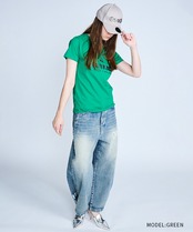 DoggyエンブロイダリーコンパクトTシャツ (GREEN)　CQ-46044