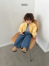 〖取寄〗韓国子供服 / 26winter / Digreen / キルティングデニムパンツ / キッズ / 冬服 *S~2XL*