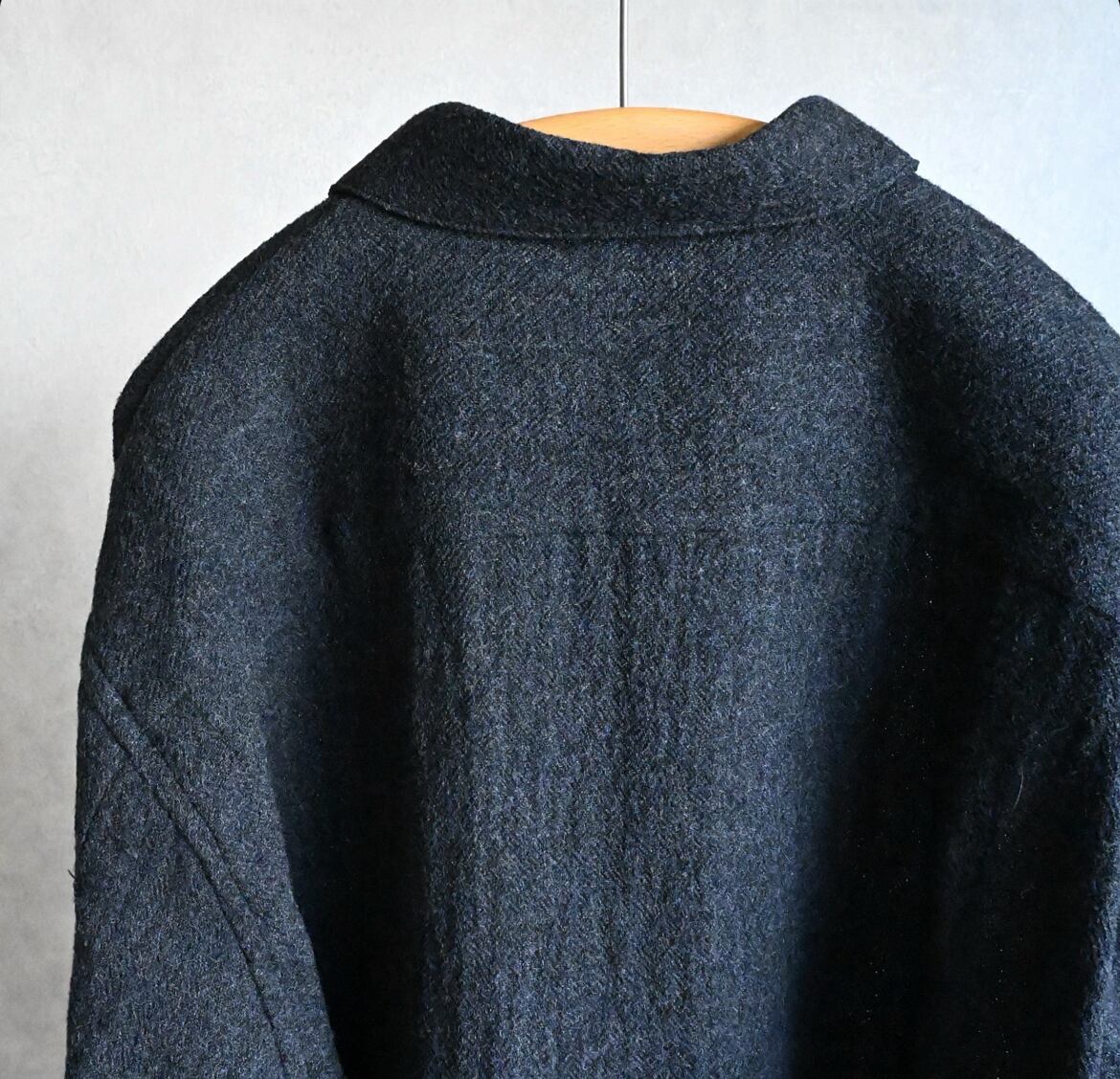 STILL BY HAND】WOOL SQUARE OVER SHIRT スティルバイハンド