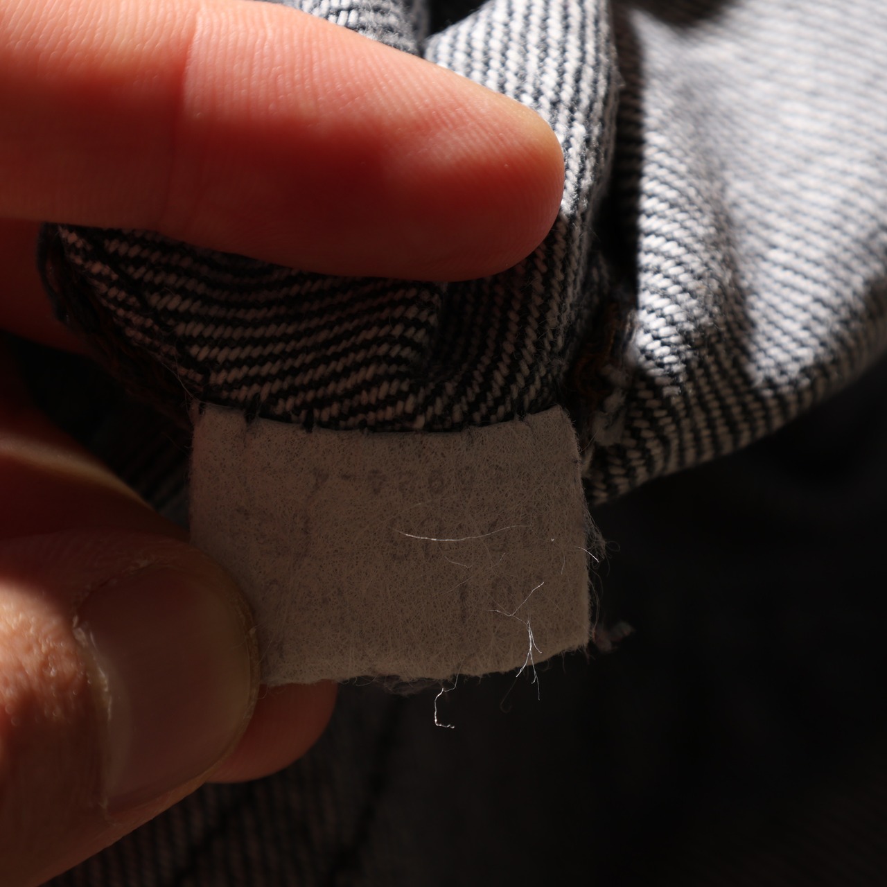 34×30 501-0658 USA 80s 先染めブラックデニムパンツ Levi’s リーバイス 黒