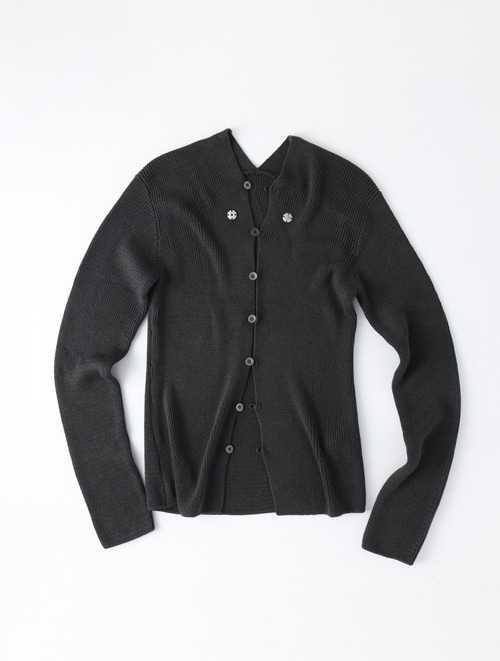 【ulikasanctus】 NAPE KNIT CARDIGAN