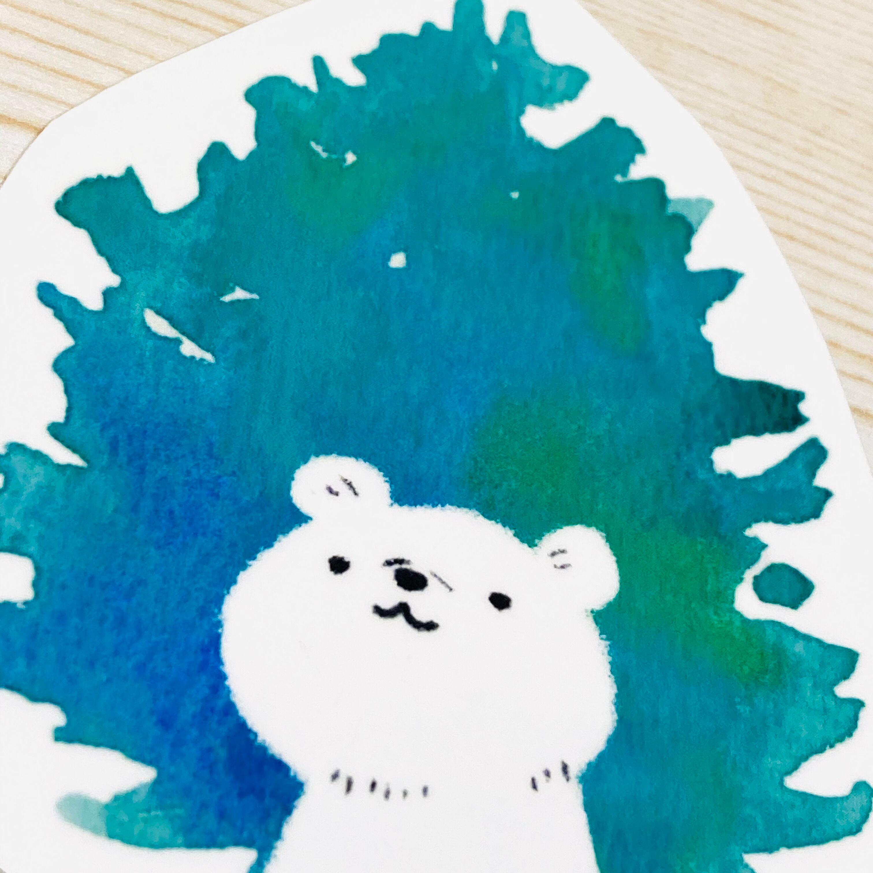 白くまステッカー◎樹の声