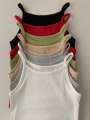 (予約)poster / Toy Rib Sleeveless / 6color