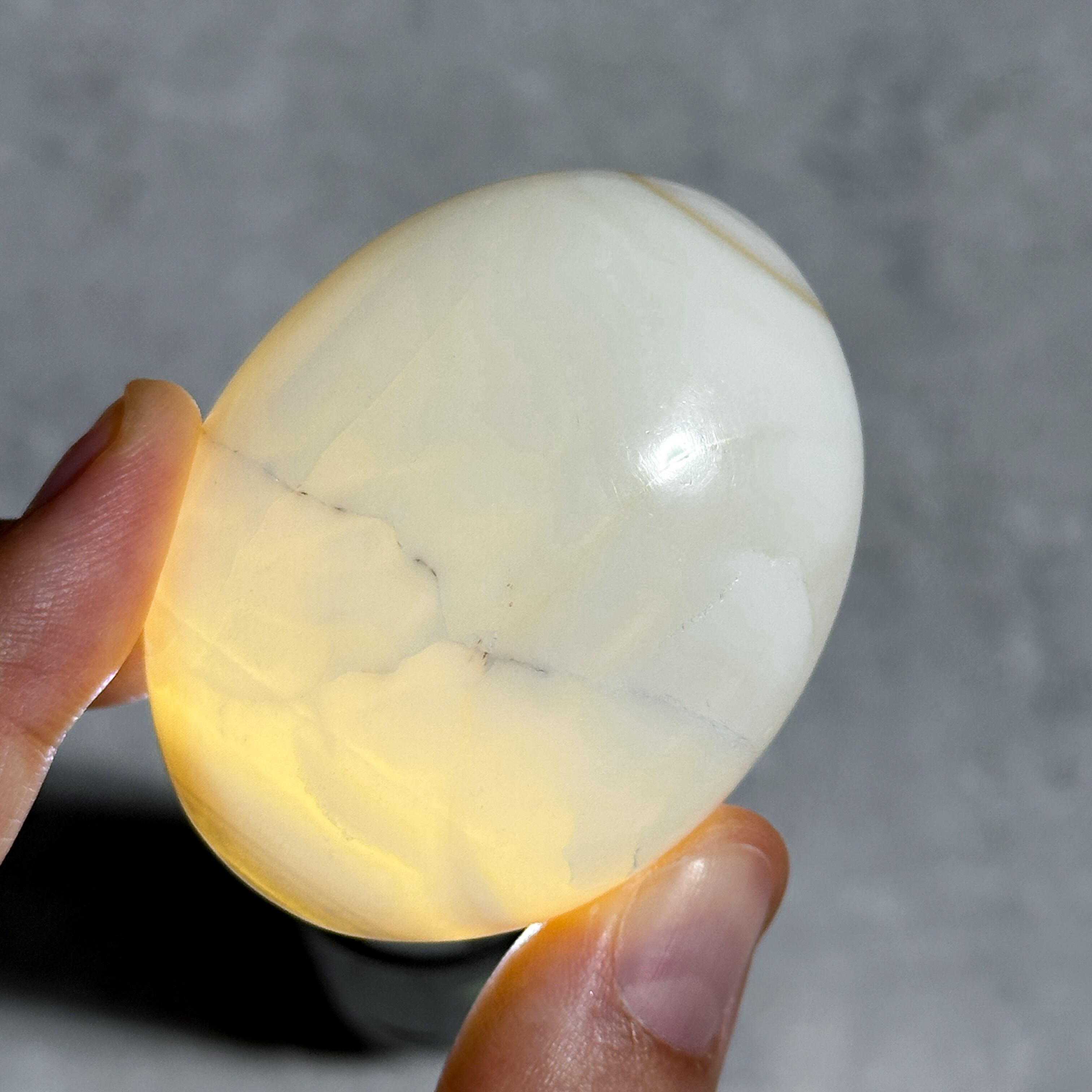 ミルキーオパール パーム42◇ Milky Opal ◇ 天然石・鉱物・パワーストーン