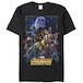 マーベル Tシャツ Marvel Avengers Infinity War Character Collage Black