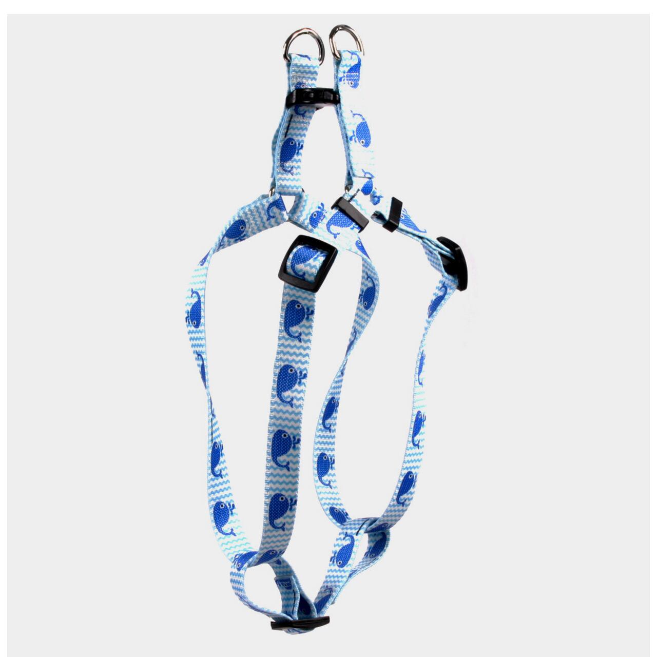 くじら  ステップインハーネス＋リードセット Lサイズ - Yellow Dog Design