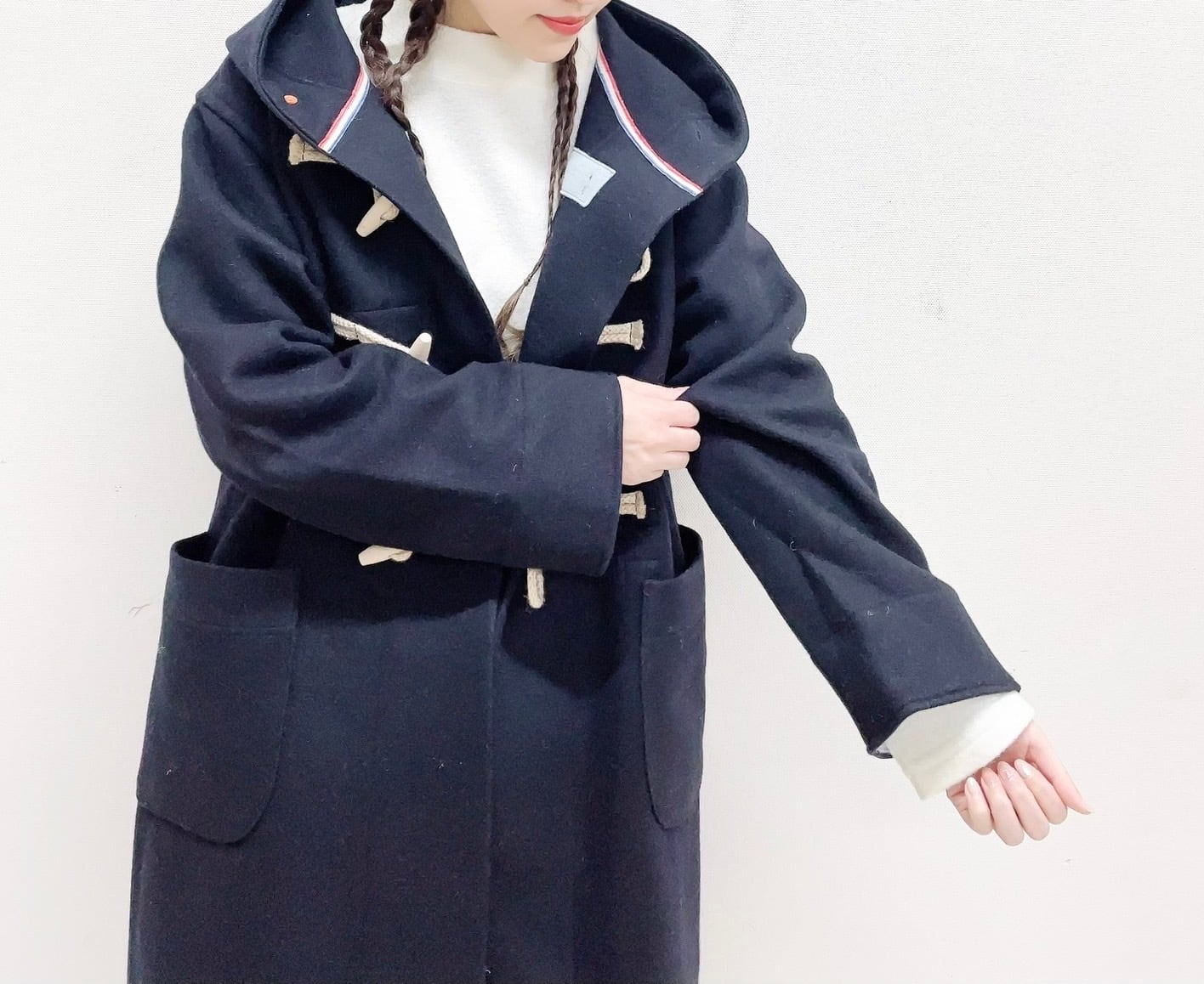 話題の快晴堂　ダッフルコート　リバーシブル 話題の快晴堂 ダッフルコート リバーシブル