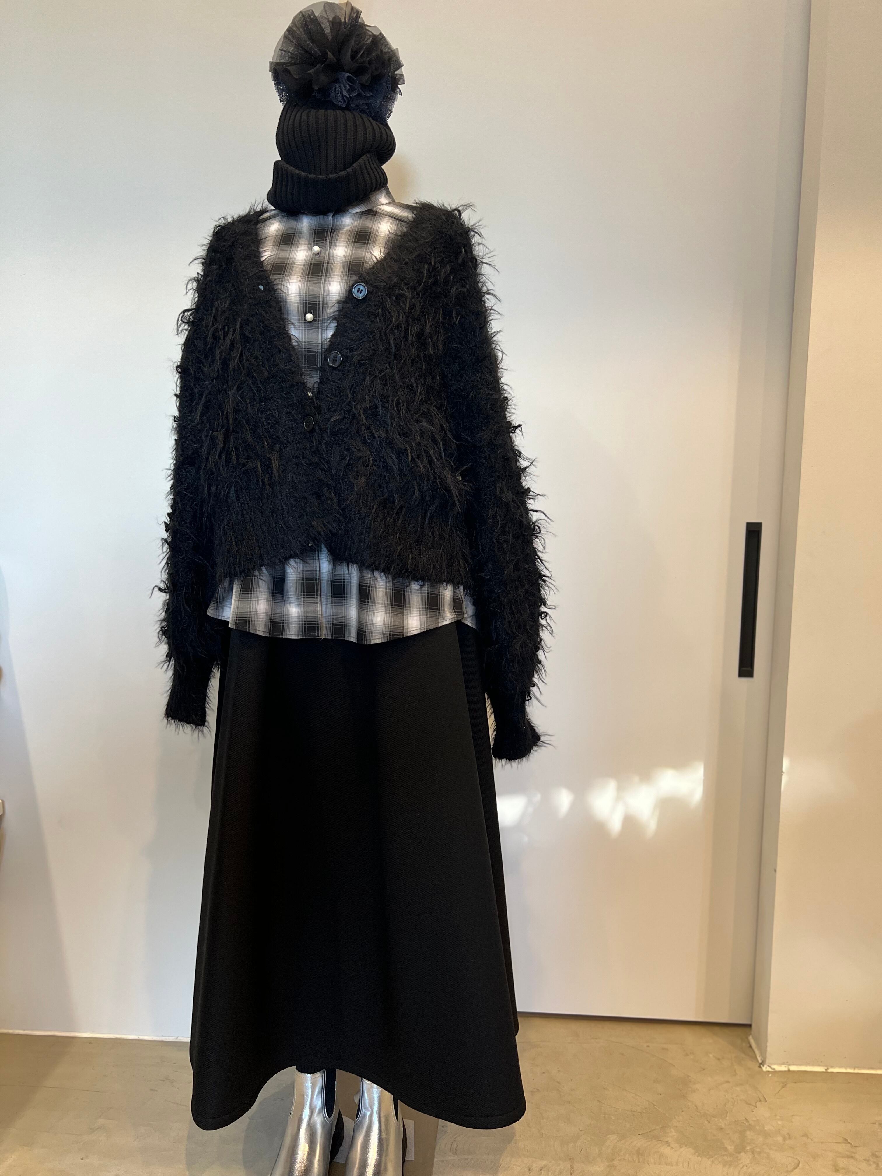 【PASSIONE】ボンディングフレアスカート 536649