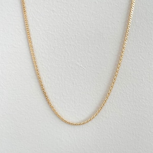 【GF1-125】20inch gold filled chain necklace
