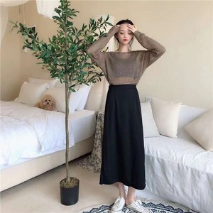 フレアロングスカート