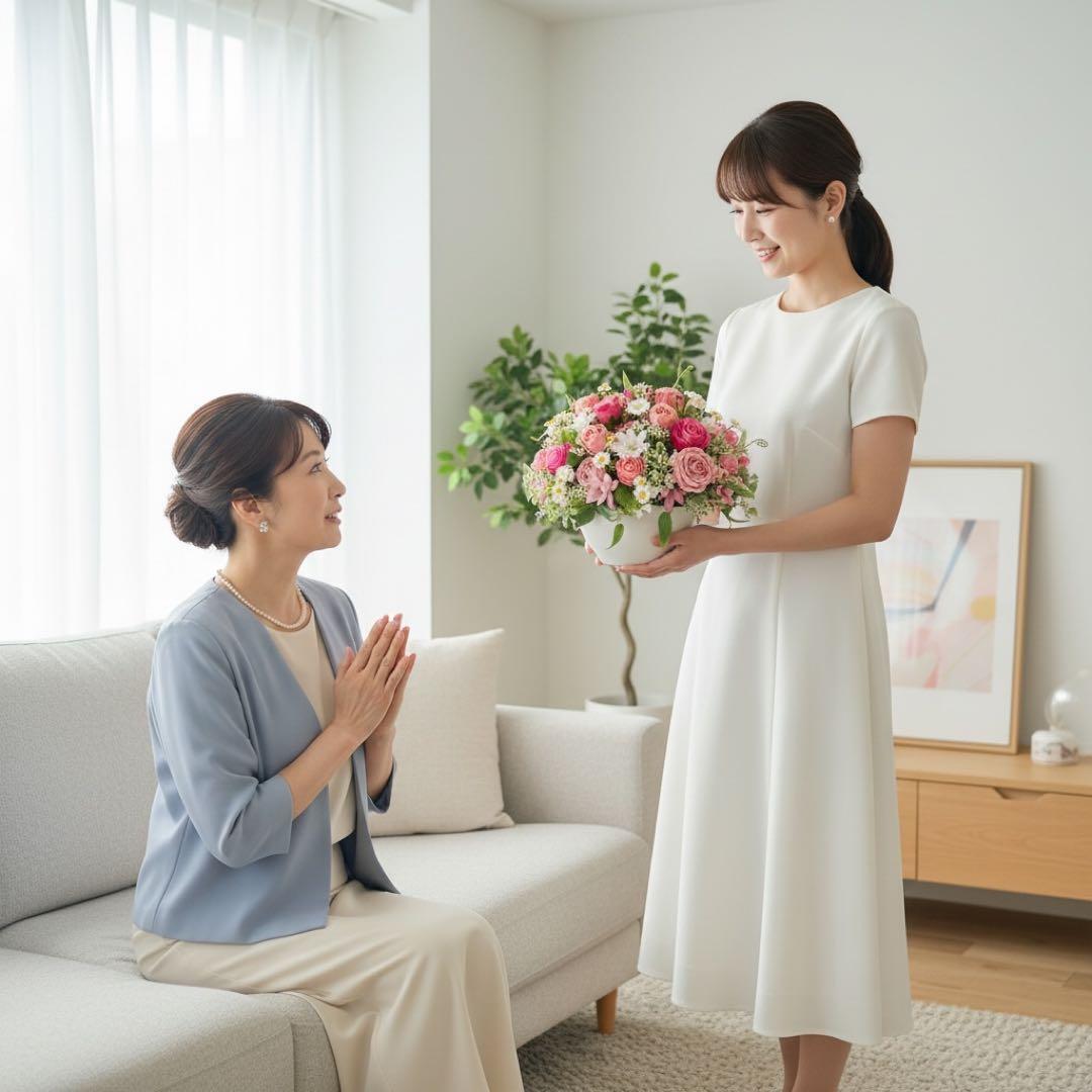 母の日ギフト 風薫る彩りを贈る 光触媒フラワー Mサイズ フラワー