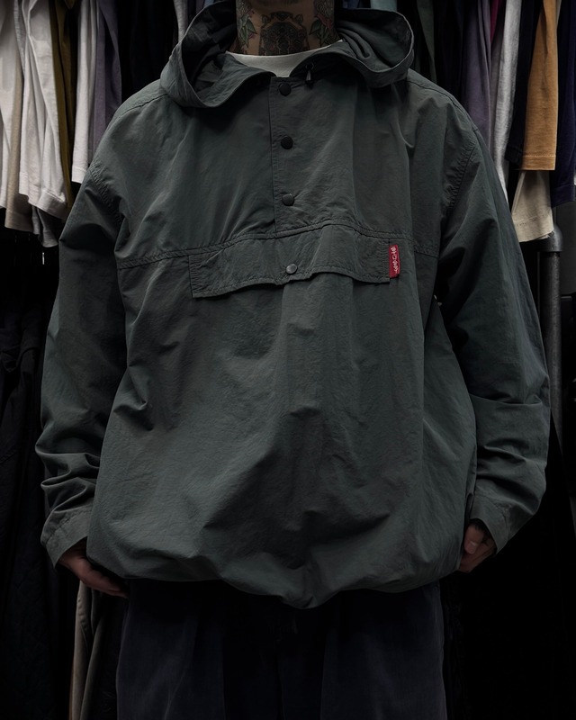 80’s~90’s old stussy Nylon Pullover Jacket “黒タグ”【高円寺本店】