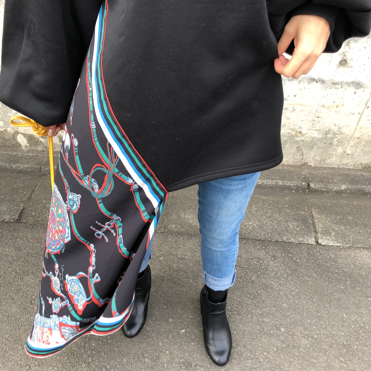 originalscarf docking motif OP/Black