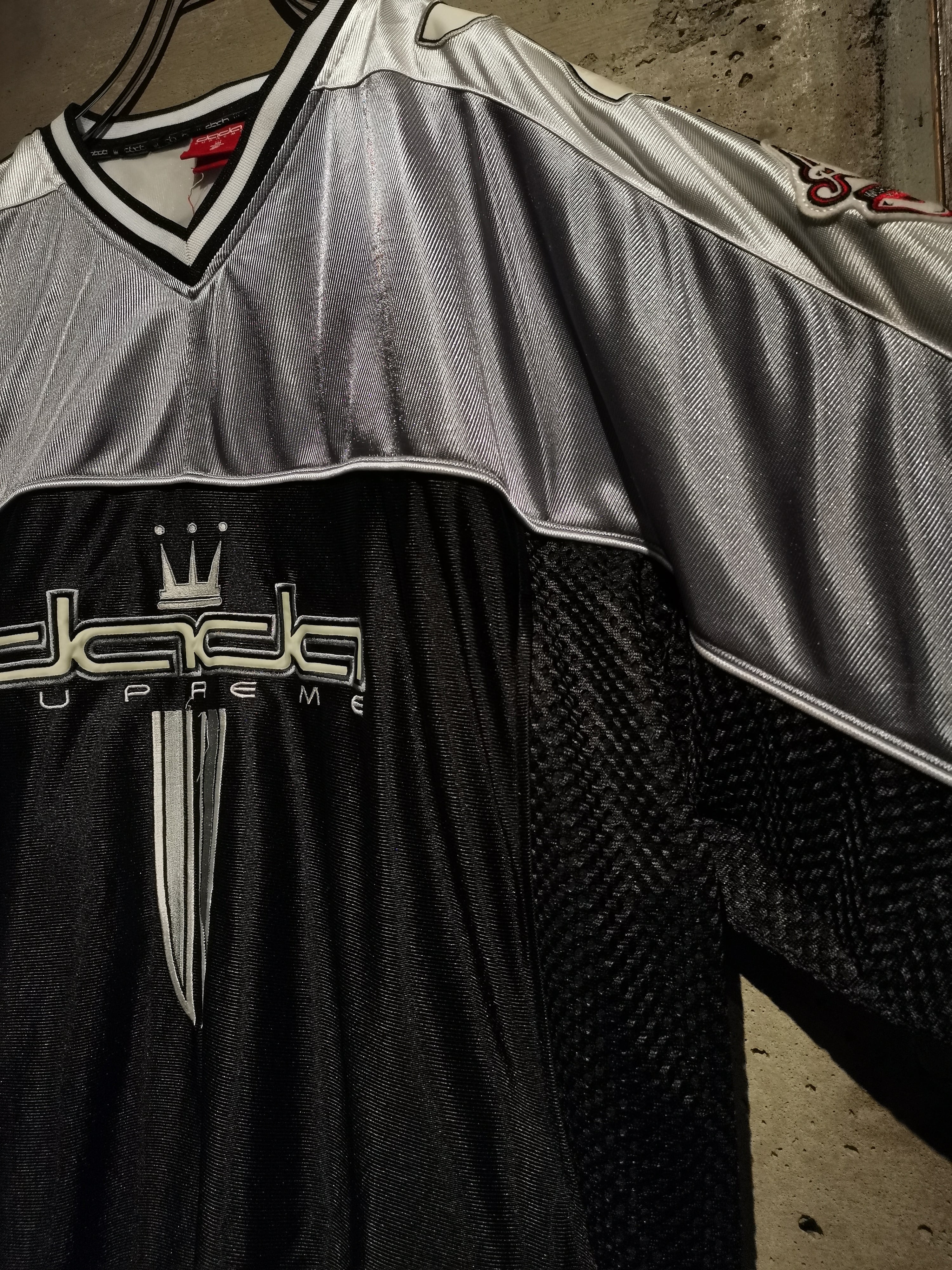 Caka】“dada SUPREME” Metallic Color Switched Vintage Loose Hockey