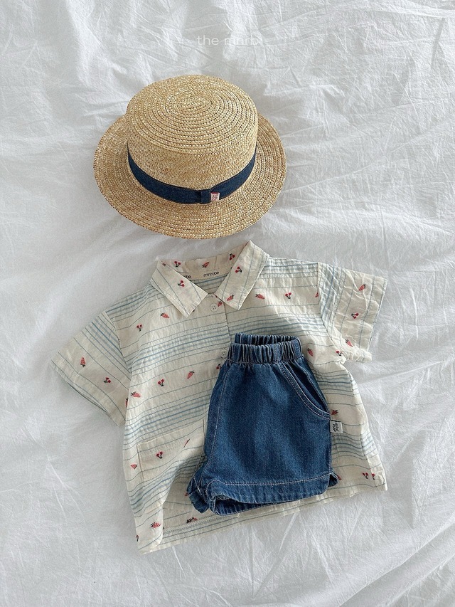 〘予約〙minirobe / multi Short-sleeve Shirt