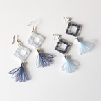 ビーズリボンピアス / イヤリング｜サムネイル1