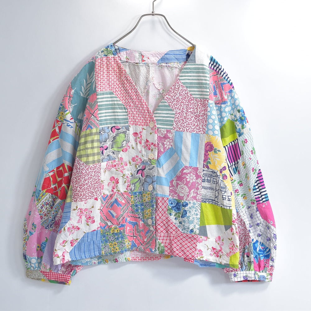 Remake リメイク ハンドメイド デザイン パッチワーク キルトトップ