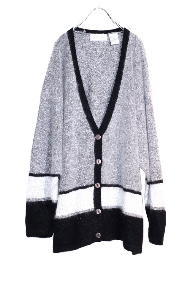 mohair knit cardigan