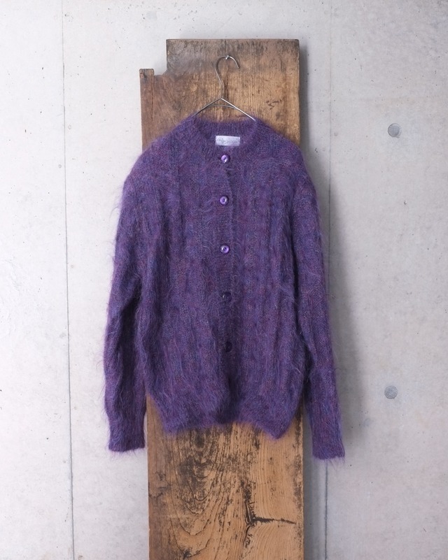 kemuri mohair cardigan.