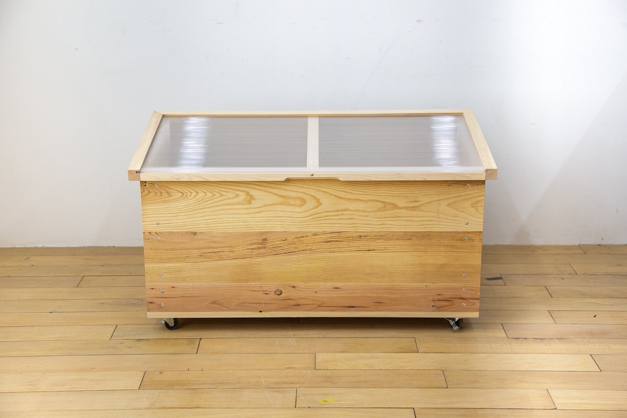 DEPT COMPOST BIN <regular> | リビセン×DEPT キエーロ - 自然の力だけで生ゴミを分解する箱型コンポスト-