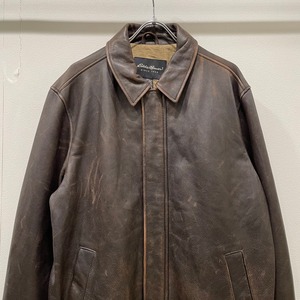 Eddie Bauer used leather jacket SIZE:L