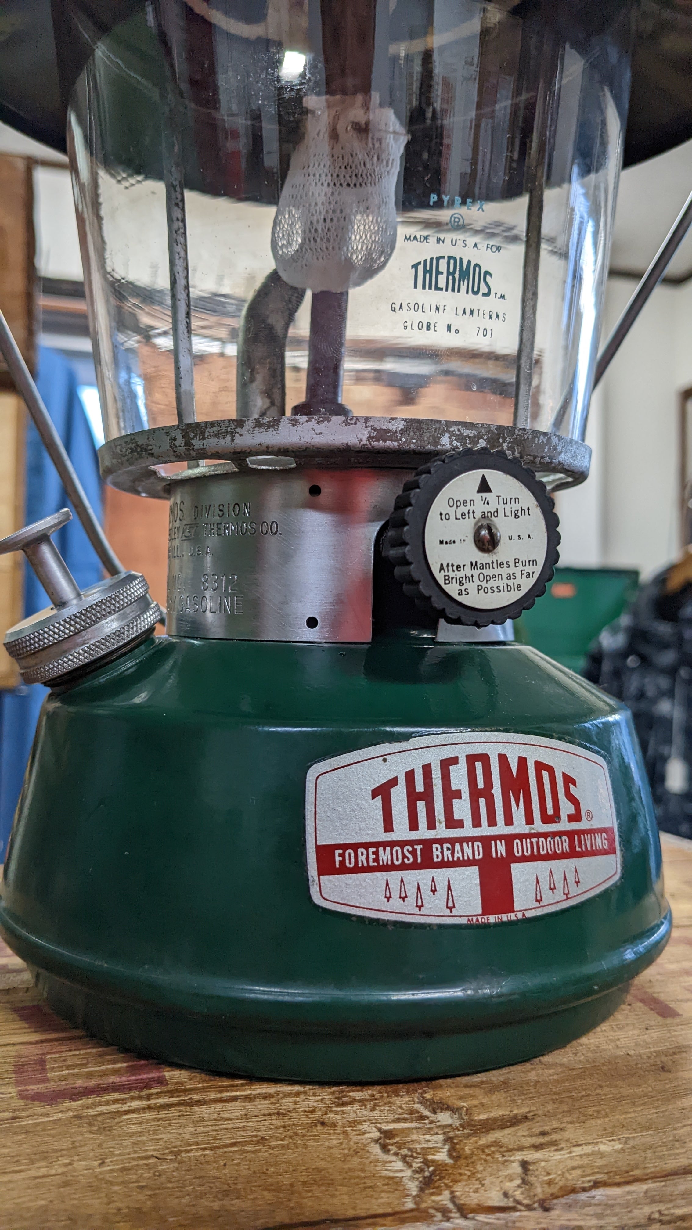 Vintage Thermos 8312 Lantern ThermosGreen ヴィンテージ サーモス