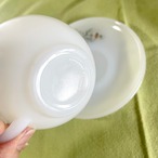 カップ＆ソーサー　arcopal アルコパル　マーガレット 乳白　ティーカップ　コーヒーカップ 19twd9