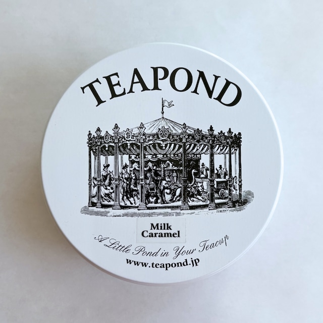 TEAPOND|Milk Caramel (缶入り・ティーバッグ)
