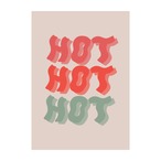 【OUTLET品】ポスター：HOT HOT HOT