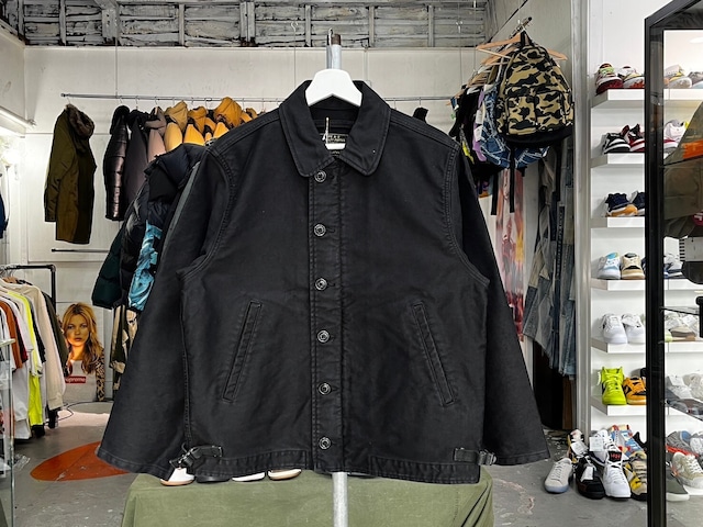 WACKO MARIA A-2 DECK JACKET BLACK SMALL 20SS-WMO-ML04 13126