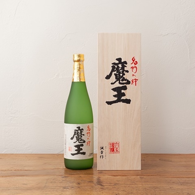 【桐箱代込】白玉醸造 芋焼酎 魔王 桐箱入り(720ml)