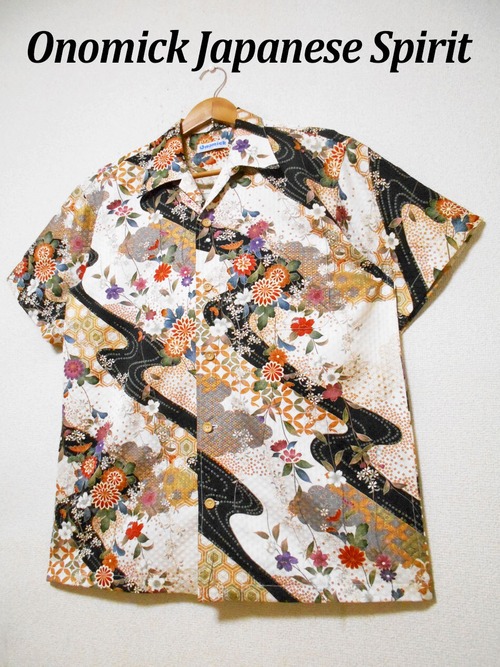 着物アロハシャツ Kimono Hawaiian Shirt AL-869/XL