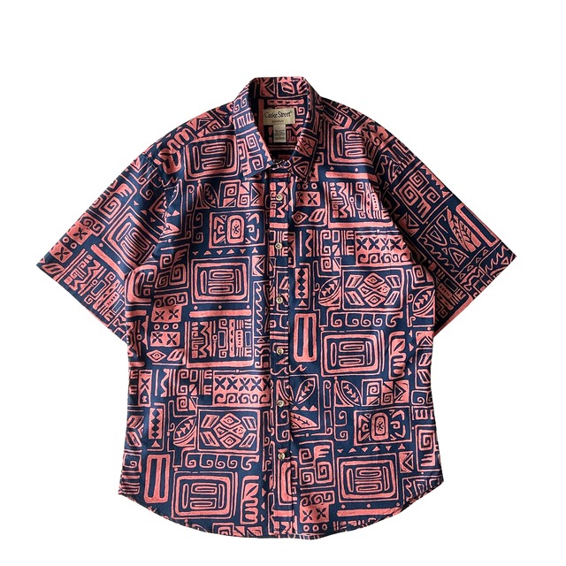 Dead stock  Aloha shirt / Cooke street / size L