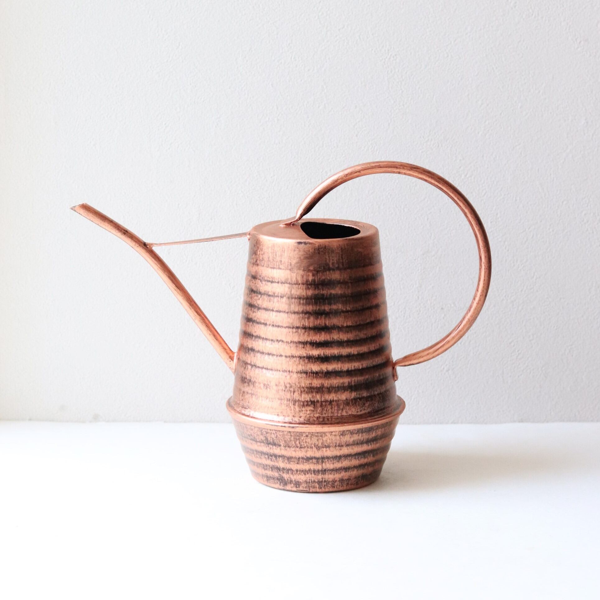 【グリーン・雑貨】クラシカルブリキ細口ジョーロ S