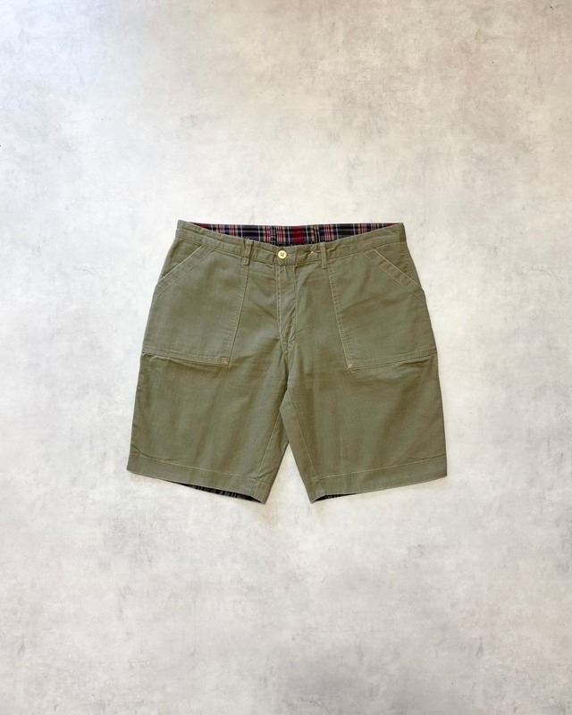 【Used】 “Polo Ralph Lauren” Reversible Madras Baker Shorts W35.5