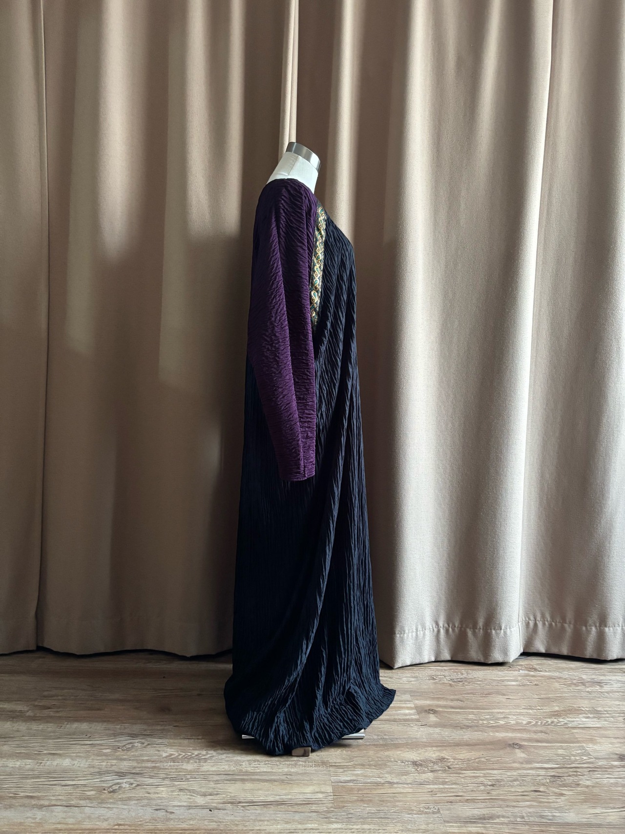 MADE IN U.S.A. ethnic design maxi dress-4496-1