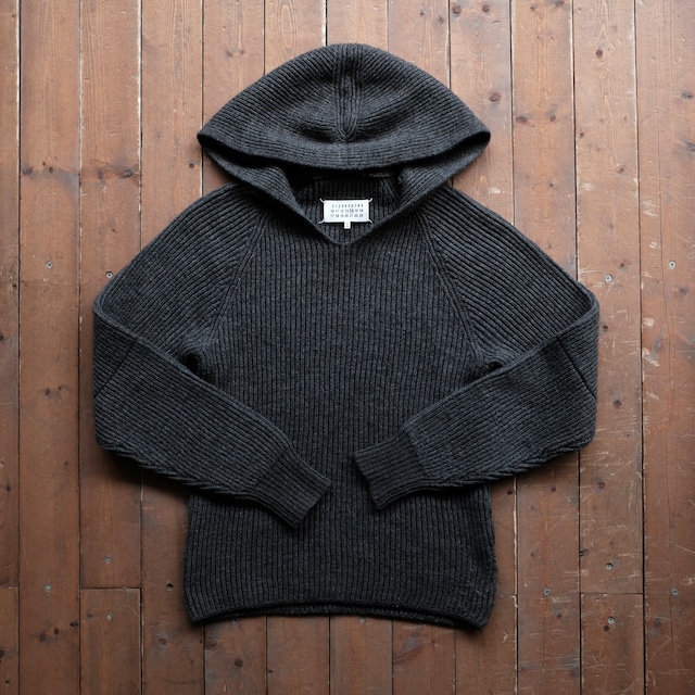 Maison Margiela RIB HOODY KNIT