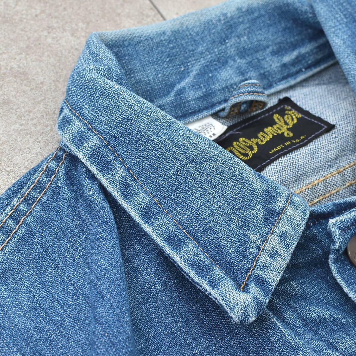 70's Wrangler 124MJ denim tracker jkt | 古着屋 grin days memory