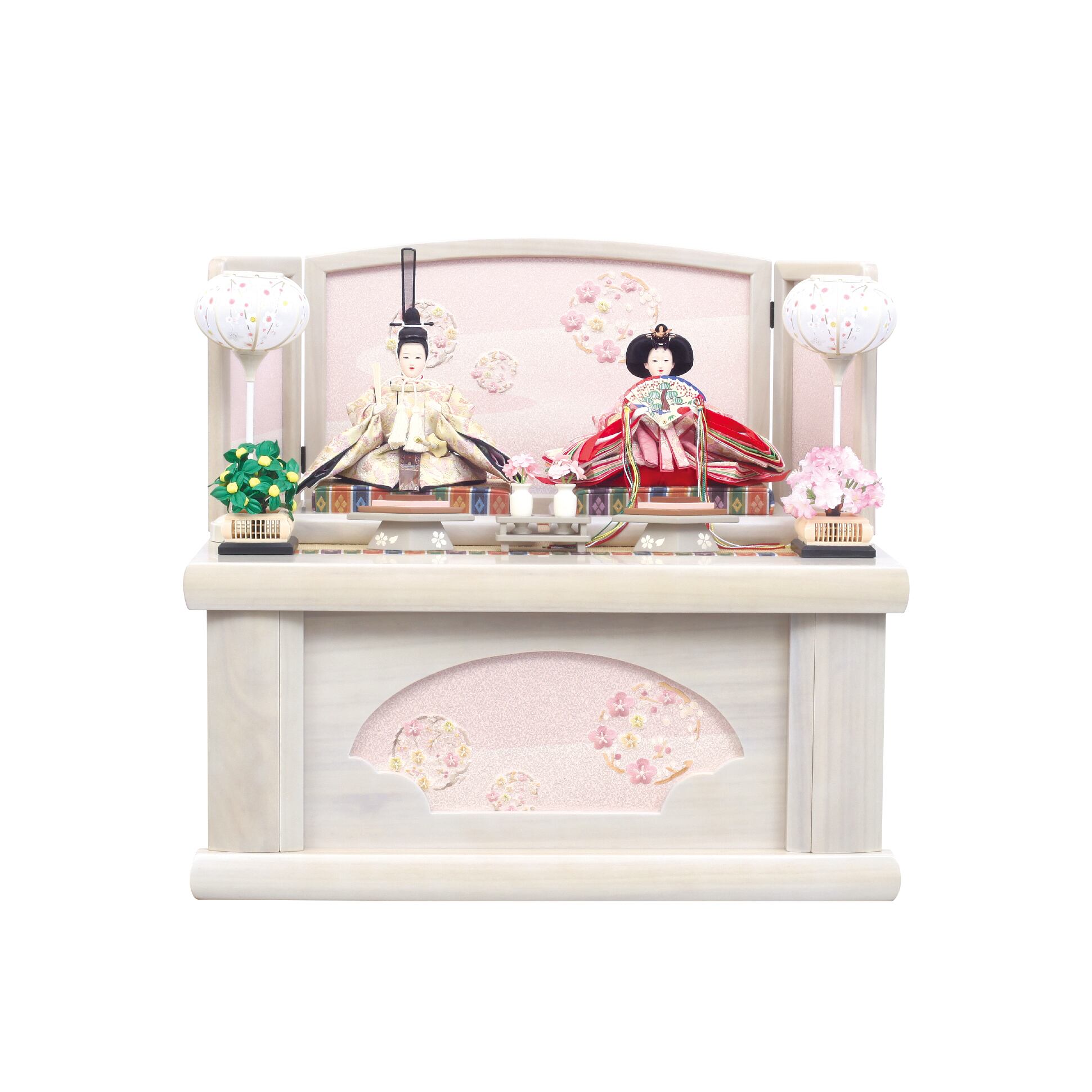 雛人形<収納飾り>くるみ|ひな人形