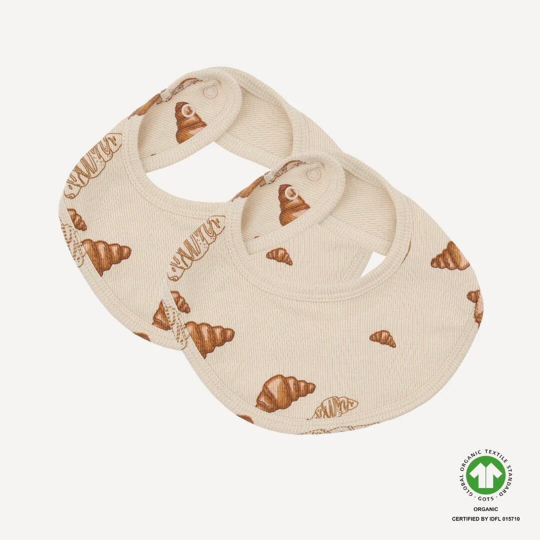 VACVAC/KUTTER bib, 2 pack - Croissant big