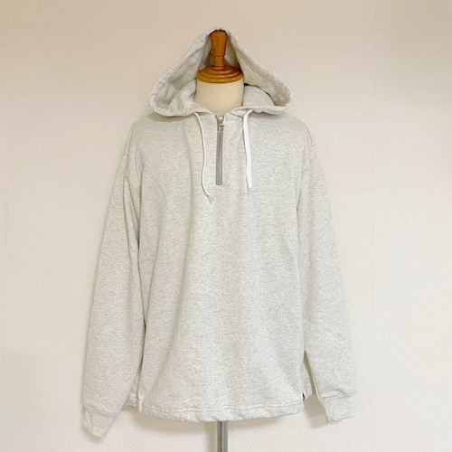 Half Zip Hoodie　Oatmeal