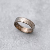 デンマーク 2クローネ コインリング|DENMARK 2KRONE COINRING