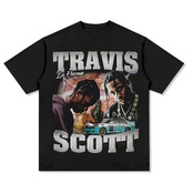 VINTAGE ストリート Travis Scott Tシャツ T927