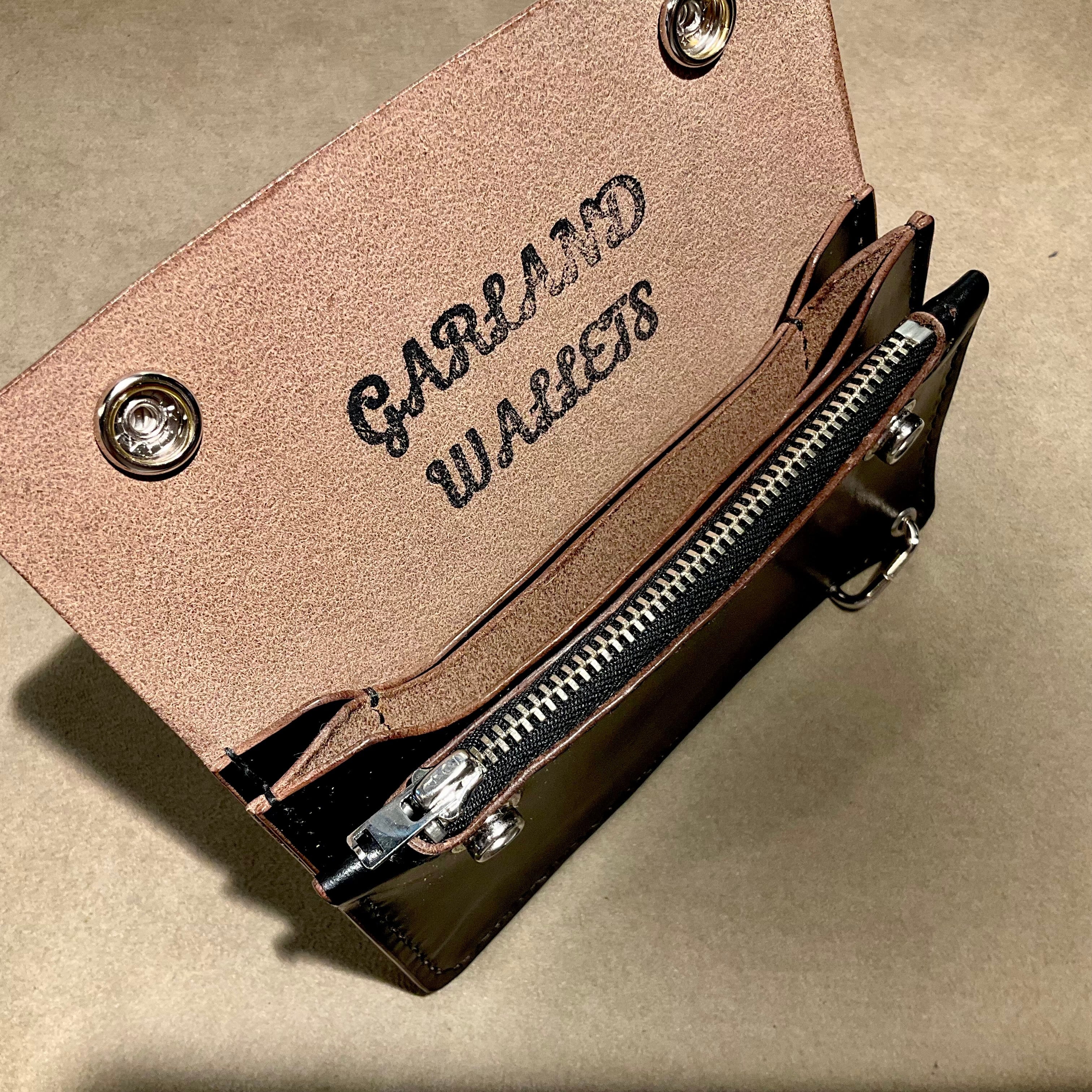 GARLAND Wallets GW08 CHROMEXCEL 茶芯 トラッカーウォレット